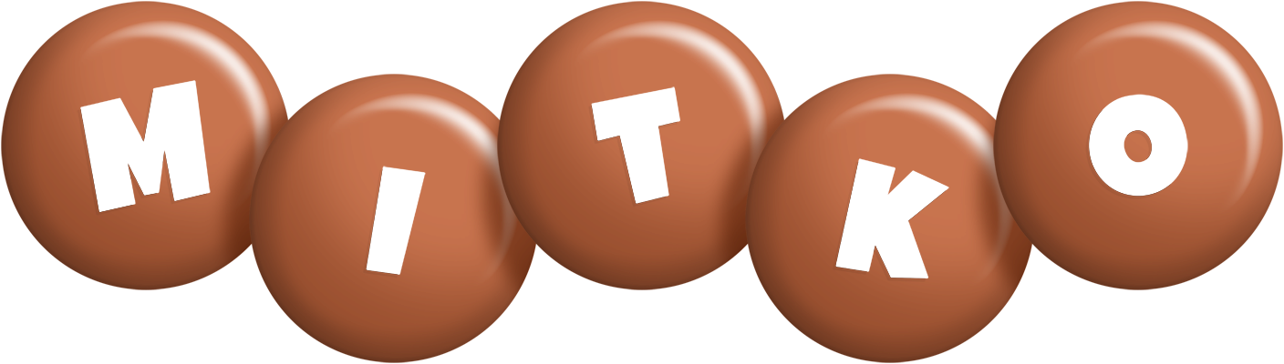Mitko candy-brown logo