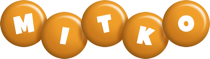 Mitko candy-orange logo