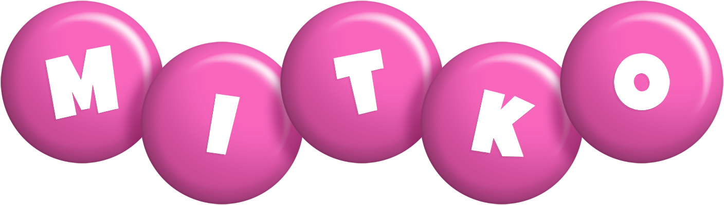 Mitko candy-pink logo