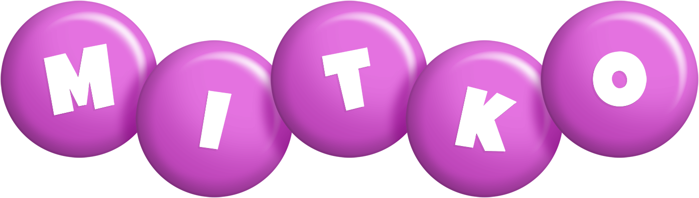 Mitko candy-purple logo