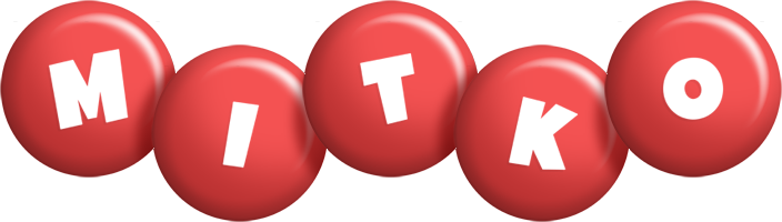 Mitko candy-red logo