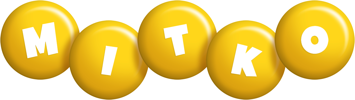 Mitko candy-yellow logo