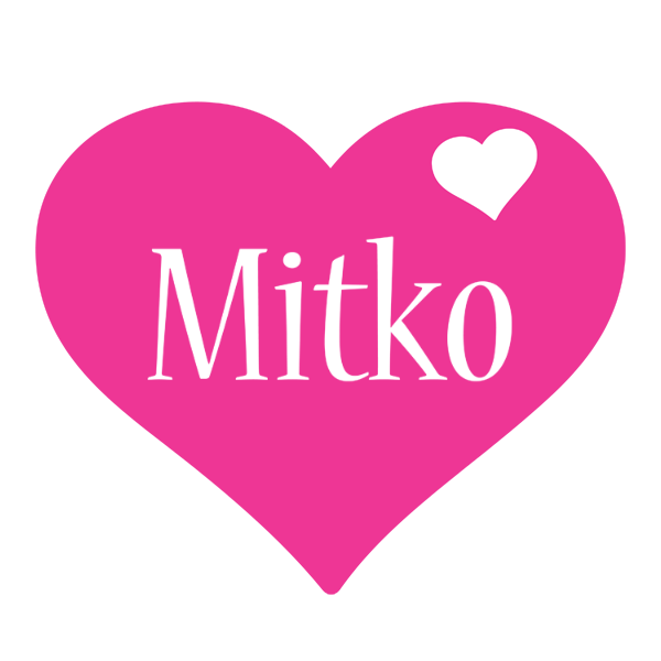Mitko love-heart logo
