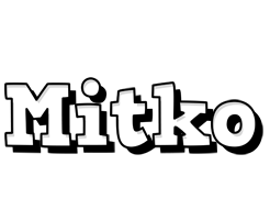 Mitko snowing logo