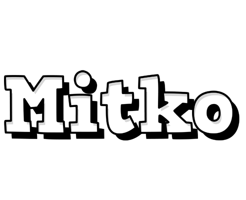 Mitko snowing logo