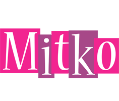 Mitko whine logo