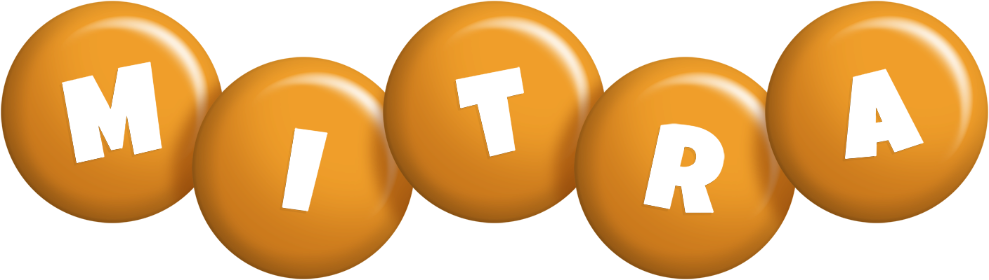 Mitra candy-orange logo