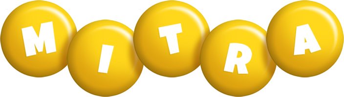Mitra candy-yellow logo