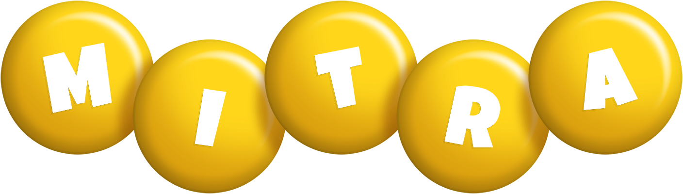 Mitra candy-yellow logo