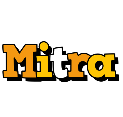 Mitra cartoon logo