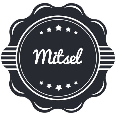 Mitsel badge logo