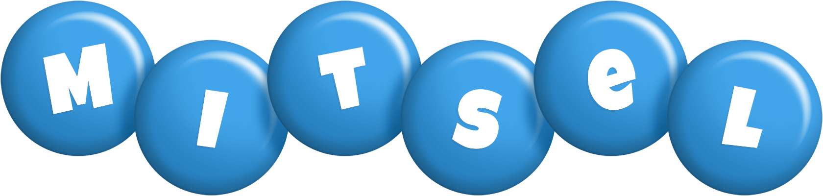 Mitsel candy-blue logo