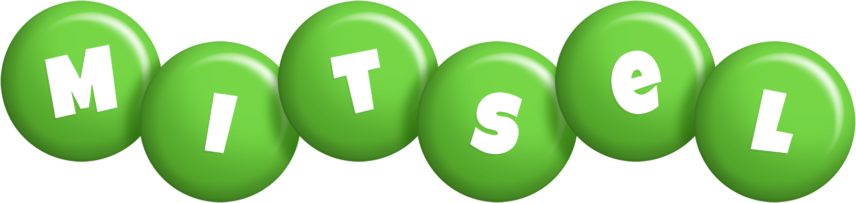 Mitsel candy-green logo