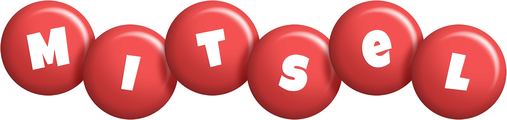 Mitsel candy-red logo
