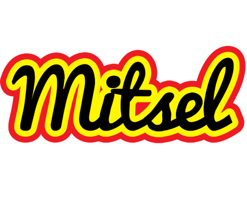 Mitsel flaming logo