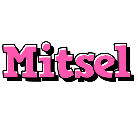 Mitsel girlish logo