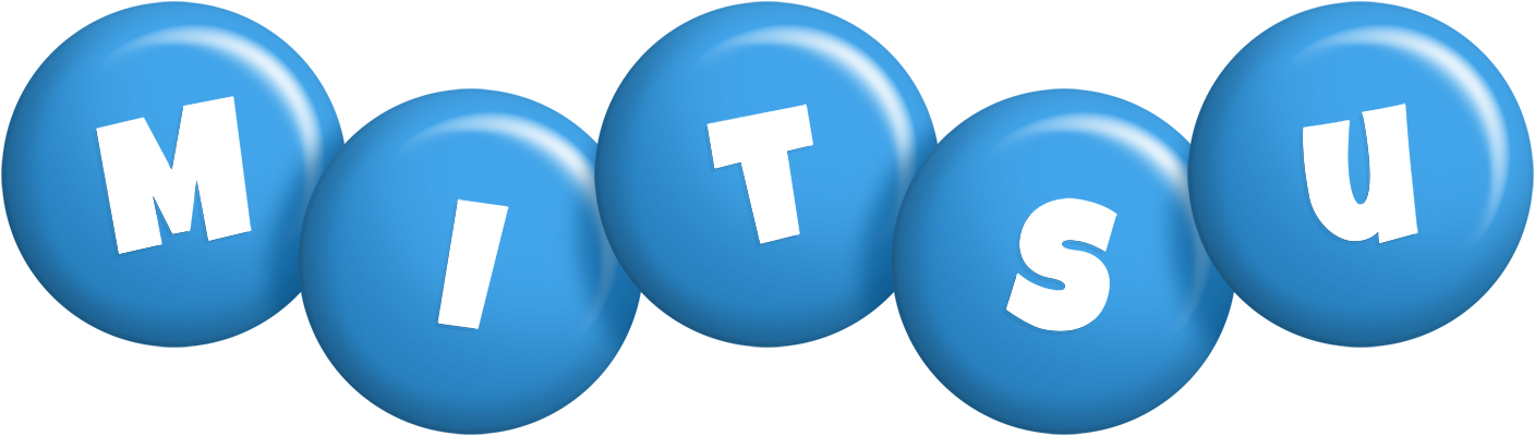 Mitsu candy-blue logo