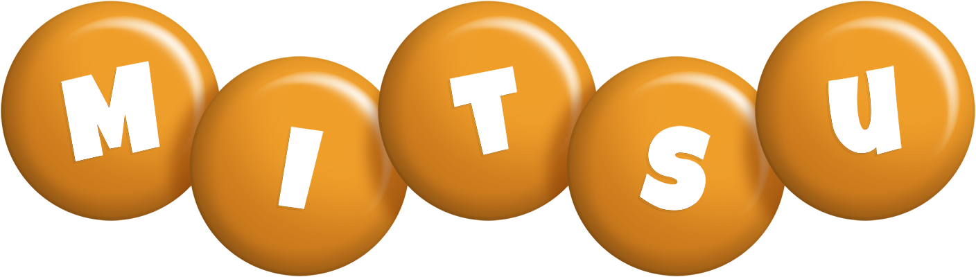 Mitsu candy-orange logo