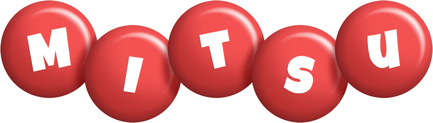 Mitsu candy-red logo