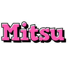 Mitsu girlish logo