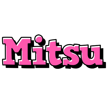Mitsu girlish logo