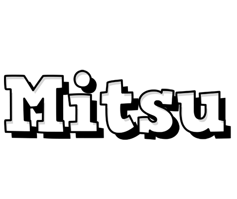 Mitsu snowing logo