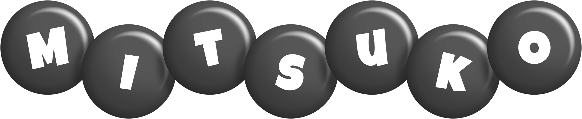 Mitsuko candy-black logo