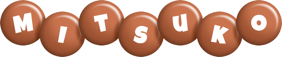 Mitsuko candy-brown logo