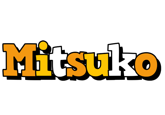 Mitsuko cartoon logo