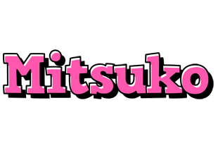 Mitsuko girlish logo