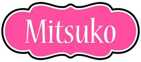 Mitsuko invitation logo