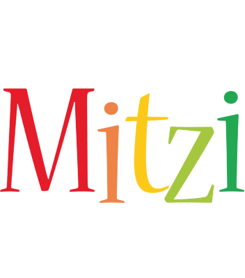 Mitzi birthday logo
