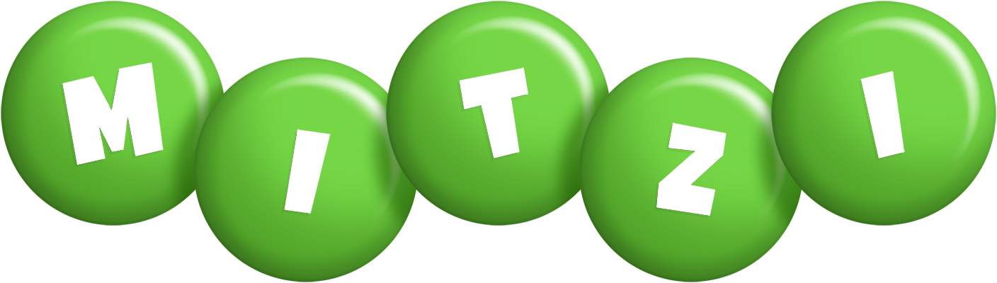 Mitzi candy-green logo