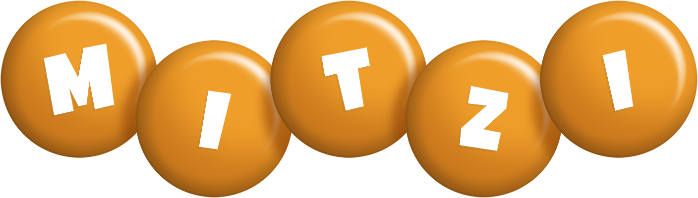 Mitzi candy-orange logo