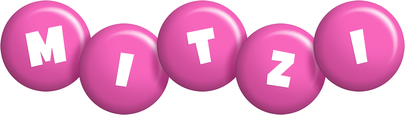Mitzi candy-pink logo
