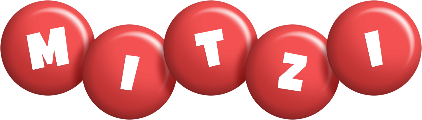 Mitzi candy-red logo