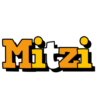Mitzi cartoon logo