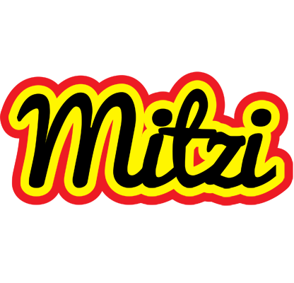 Mitzi flaming logo