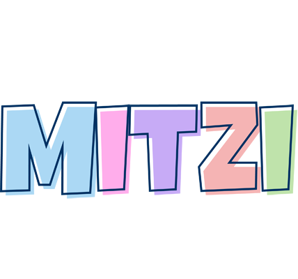Mitzi pastel logo