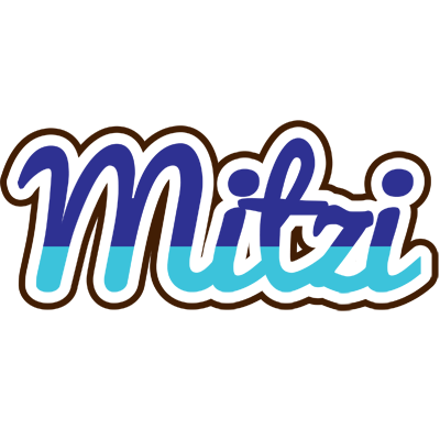 Mitzi raining logo