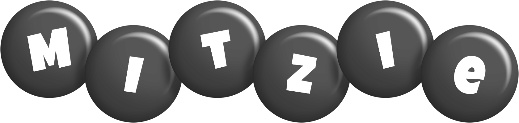 Mitzie candy-black logo