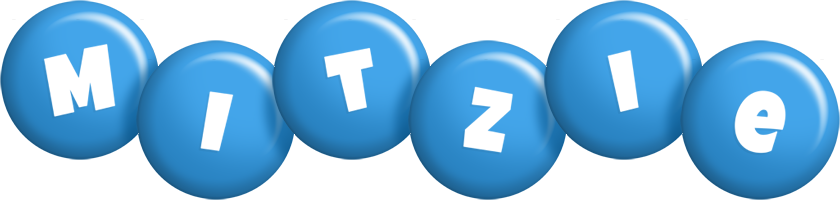 Mitzie candy-blue logo