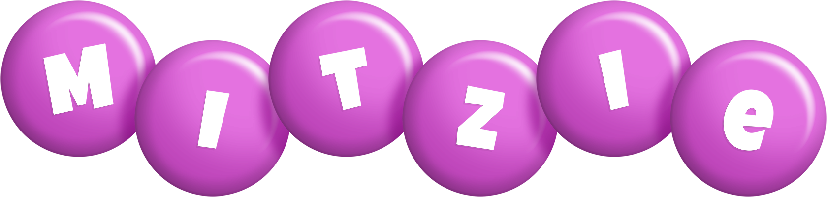 Mitzie candy-purple logo
