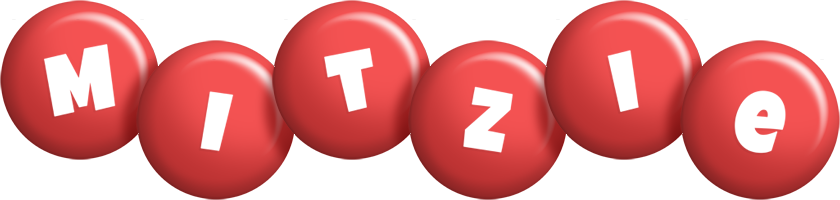Mitzie candy-red logo