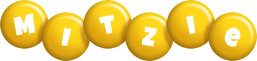 Mitzie candy-yellow logo