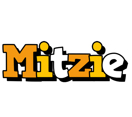 Mitzie cartoon logo