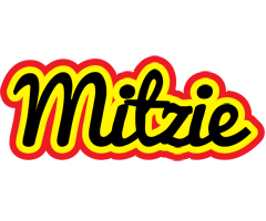 Mitzie flaming logo