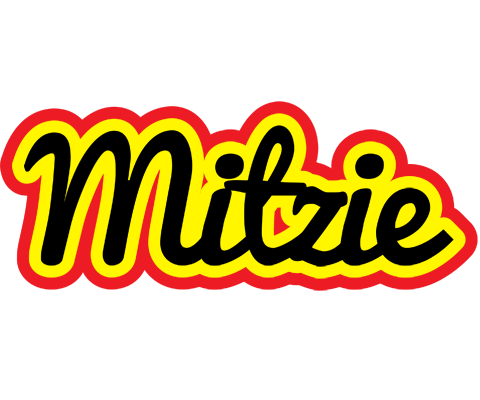 Mitzie flaming logo
