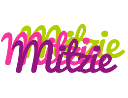 Mitzie flowers logo