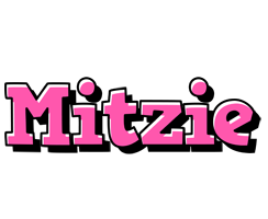 Mitzie girlish logo